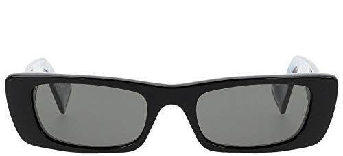 Gucci Bilayer Black/White Mother-Of-Pearl Sunglasses