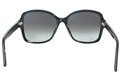Gucci GG 0765 SA- 001 Black/Grey Sunglasses