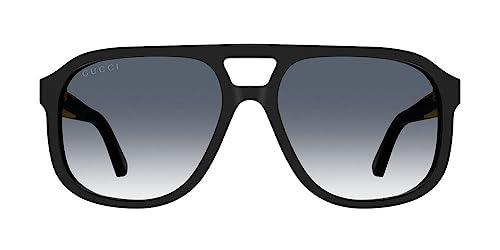 Gucci GG1188S Pilot Sunglasses Black 58mm