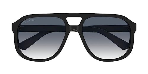 Gucci GG1188S Pilot Sunglasses Black 58mm
