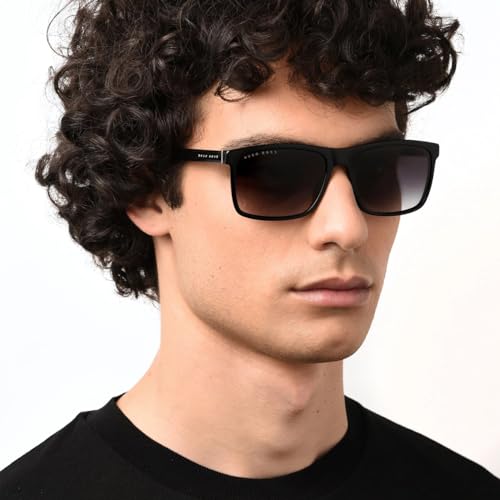 Hugo Boss Men's BOSS 1036/S Black Sunglasses, 58mm