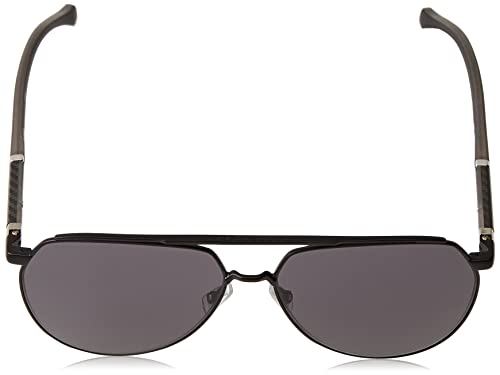 Hugo Boss Matte Black/Grey Men Sunglasses