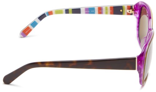 Kate Spade Hilde Cat-Eye Sunglasses Tortoise & Purple