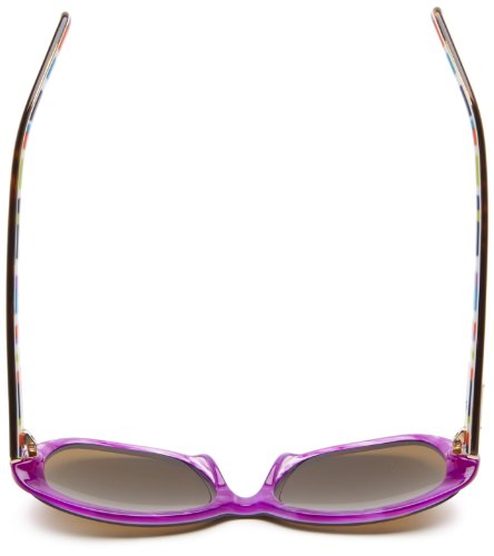 Kate Spade Hilde Cat-Eye Sunglasses Tortoise & Purple