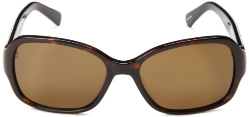 Kate Spade Women's Akira Rectangular Tortoise Polarized Sunglasses