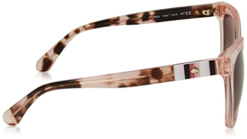 Kate Spade Square Sunglasses in Peach, 53mm Women's