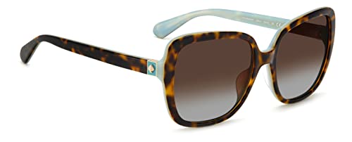 Kate Spade Women's Havana Square Sunglasses, Brown Gradient