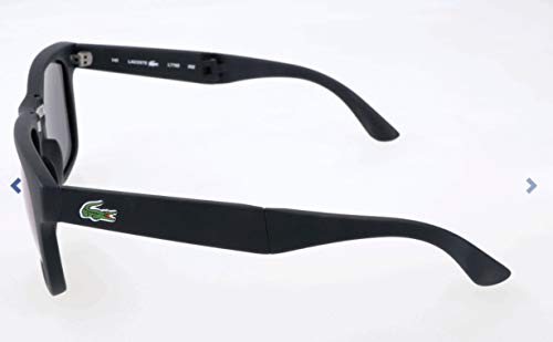 Lacoste Matte Black Sunglasses One Size