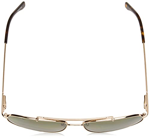 Lacoste Men's Gold/Green Aviator Polarized Sunglasses, 59mm