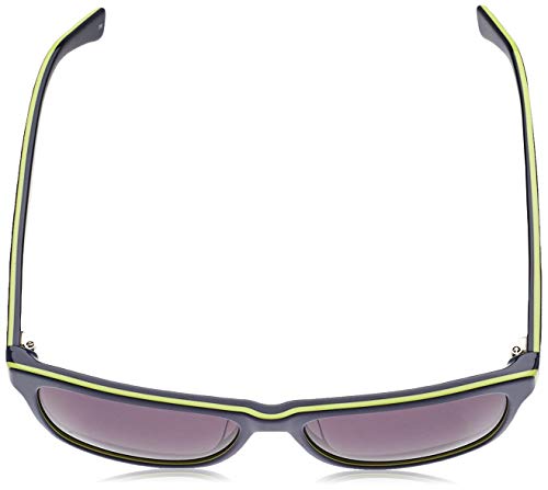 Lacoste Square Sunglasses Blue/Yellow/Blue, 55mm