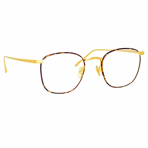 Yellow Gold Tshell Simon Sunglasses by Linda Farrow