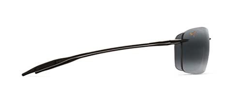 Maui Jim Lighthouse Polarized Sunglasses, Gloss Black/Neutral Grey