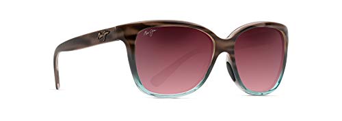 Maui Jim Starfish Women's Polarized Sunglasses, Sandstone/Blue Rose
