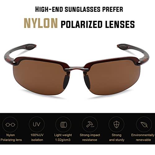 JULI Polarized Sunglasses for Men Women Driving Fishing Baseball