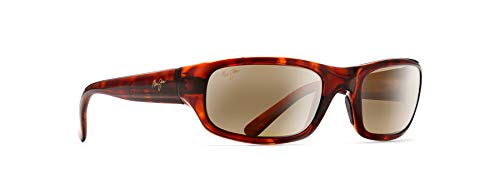Maui Jim Stingray Polarized Wrap Sunglasses, Tortoise/HCL Bronze