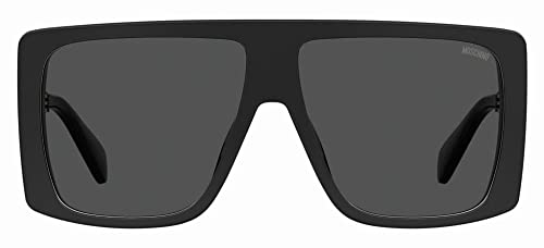Moschino Black/Dark Grey Women's Sunglasses - MOS119/S