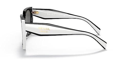 Prada PR 15WS Unisex Sunglasses 54mm Black Gold