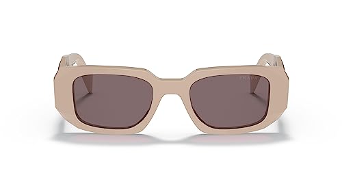 Prada Powder Brown Rectangle Sunglasses VYJ6X1