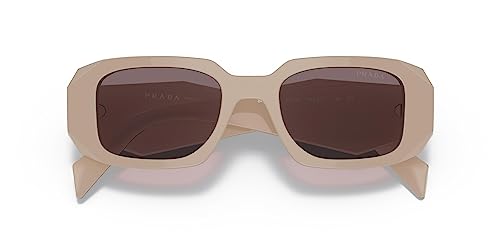 Prada Powder Brown Rectangle Sunglasses VYJ6X1
