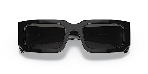 Prada PR 06YS Black/Dark Grey Unisex Sunglasses