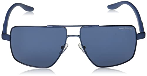 AX Armani Exchange Matte Blue Square Sunglasses