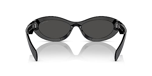 Prada Black/Dark Grey Sunglasses - PR 26ZS