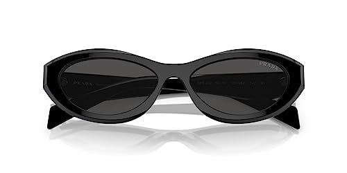 Prada Black/Dark Grey Sunglasses - PR 26ZS