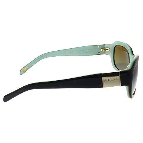 Ralph Woman 54MM Sunglasses: Shiny Havana & Aquamarine