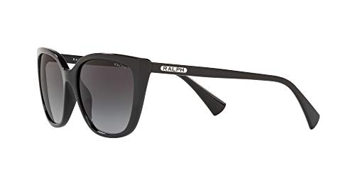Ralph Lauren Women's Shiny Black Butterfly Sunglasses
