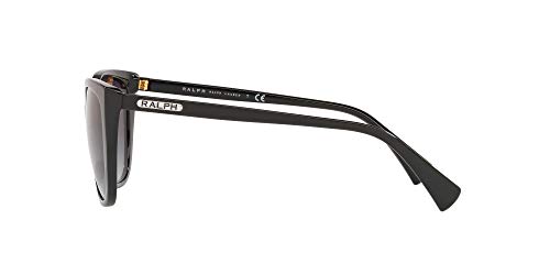 Ralph Lauren Women's Shiny Black Butterfly Sunglasses