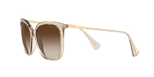 Ralph Lauren Women's RA5248 Butterfly Sunglasses, Gradient Brown