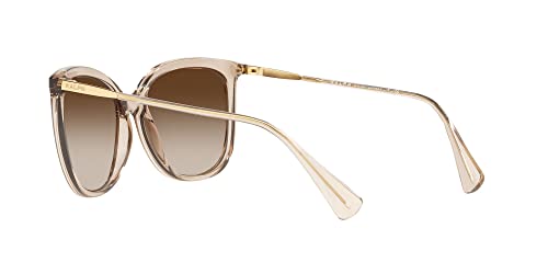 Ralph Lauren Women's RA5248 Butterfly Sunglasses, Gradient Brown