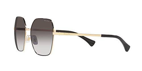 Ralph Lauren Women's Square Sunglasses Shiny Gold/Grey