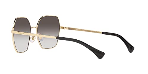 Ralph Lauren Women's Square Sunglasses Shiny Gold/Grey