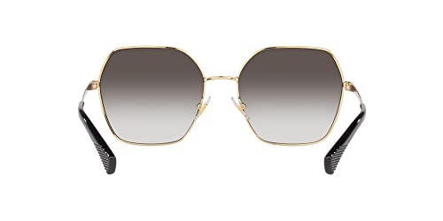 Ralph Lauren Women's Square Sunglasses Shiny Gold/Grey