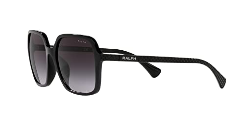 RA5291U Universal Fit Square Sunglasses, Gradient Grey, 56mm