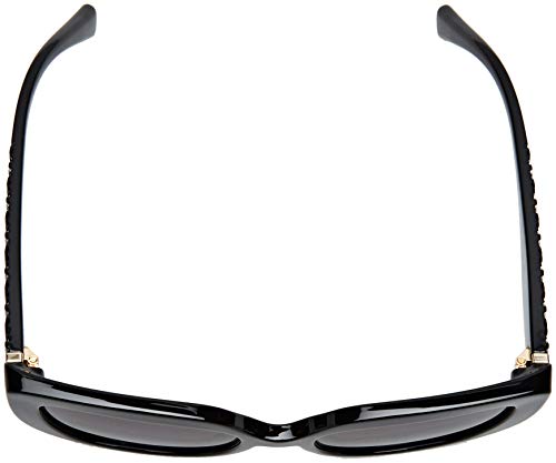 Ralph Lauren Women's RA5254 Butterfly Sunglasses, Black/Grey, 54mm