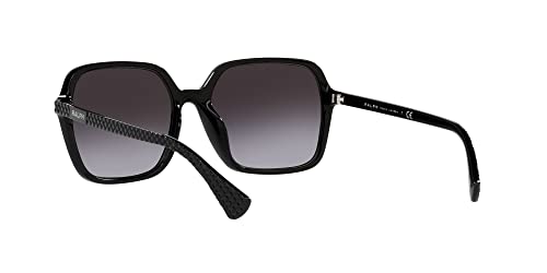 RA5291U Universal Fit Square Sunglasses, Gradient Grey, 56mm