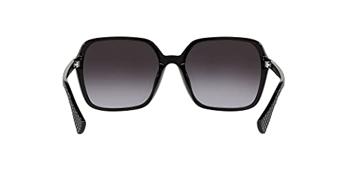 RA5291U Universal Fit Square Sunglasses, Gradient Grey, 56mm