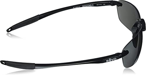 Revo Descend E: Polarized Rimless Small Rectangle Sunglasses