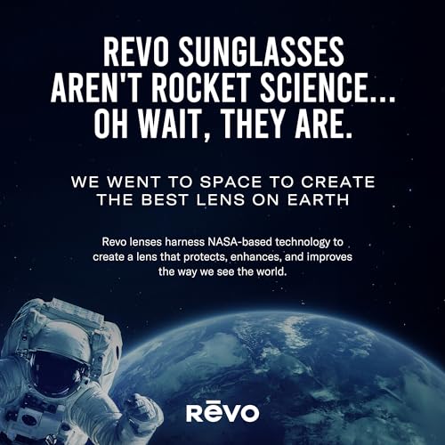 Revo Polarized Sunglasses with UV Filter and Blue Lens