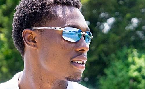 Revo Polarized Sunglasses with UV Filter and Blue Lens