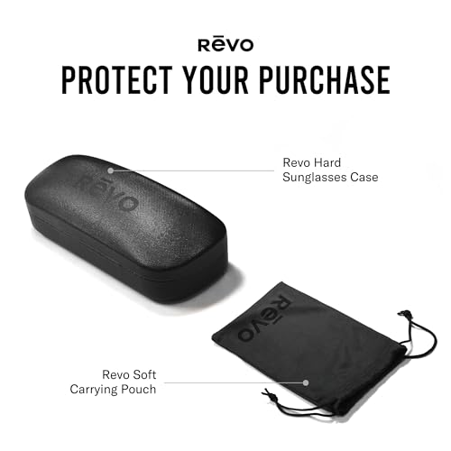 Revo Polarized Sunglasses with UV Filter and Blue Lens