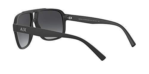 Armani Men's Black/Grey Sunglasses
