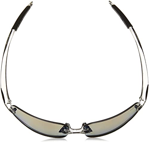 Revo Descend XL Polarized Sunglasses: Crystal Frame, Blue Lens