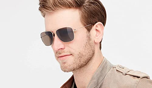 Revo Polarized Sunglasses: Metal Navigator with Terra Lens