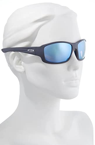 Revo Maverick x Bear Grylls Polarized Sunglasses - Matte Graphite Blue