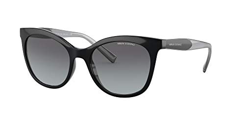 Armani Exchange Women's Black Cat Eye Sunglasses