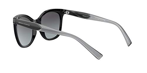 Armani Exchange Women's Black Cat Eye Sunglasses