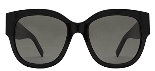 Saint Laurent Oversized Cat Eye Sunglasses, Shiny Black